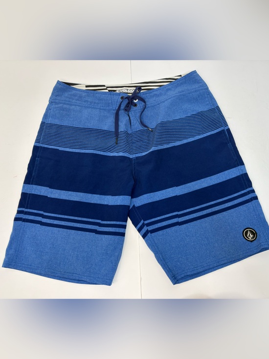 Volcom Other - Volcom Static Division Boardshort Blue Striped Size 34